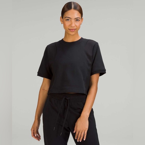 Lululemon Cotton French Terry + Swift T-Shirt - Picture 1 of 8